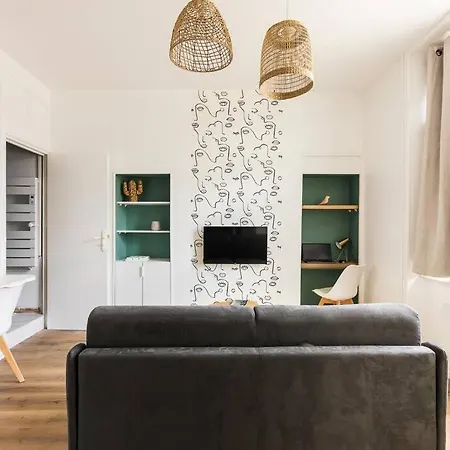 Studio Escale Elegante - Proche Gare Appartement *